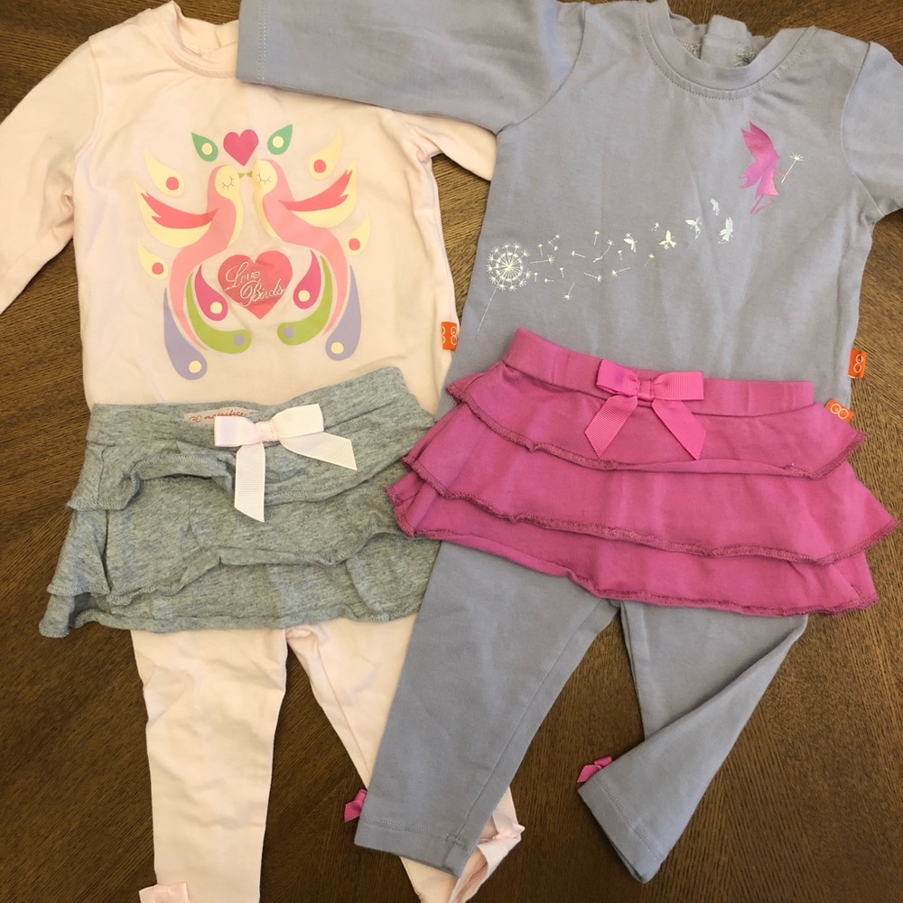 Magnetic Me Tee and Skirt with leggings